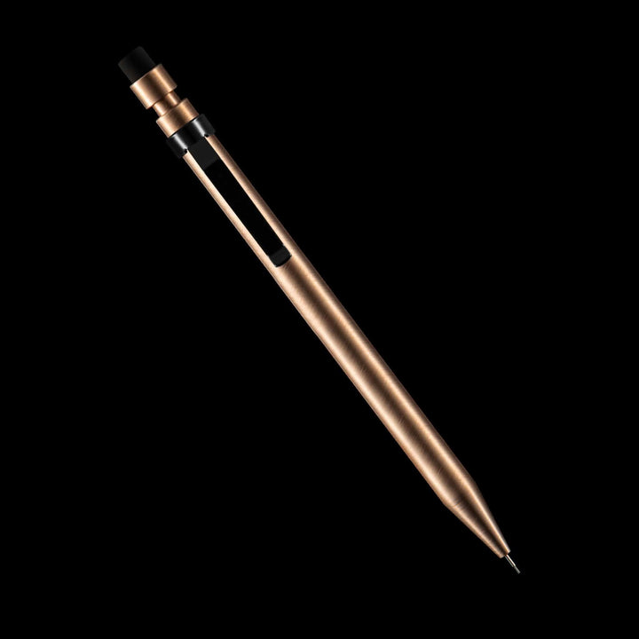 Crayon Modern Fuel en métal solide avec design unique, sans plastique, haut de gamme pour une écriture impeccable.