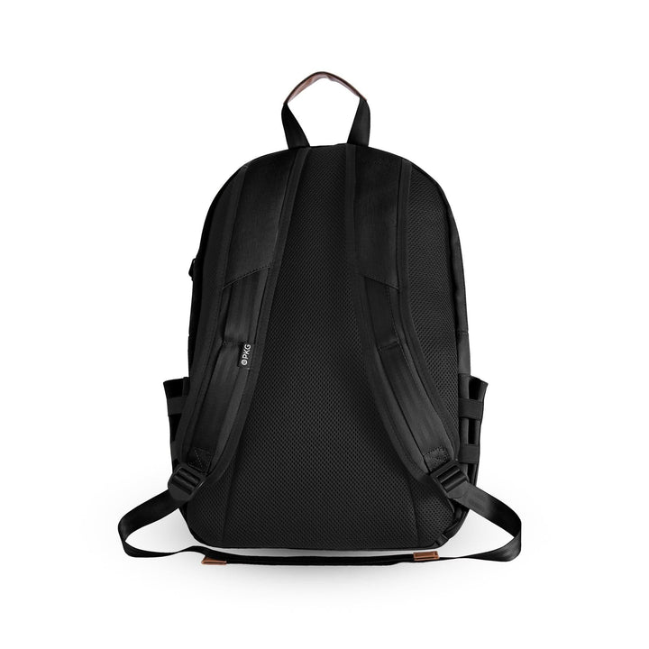 Sac à dos Granville 22L noir avec bretelles ergonomiques et tissu résistant.