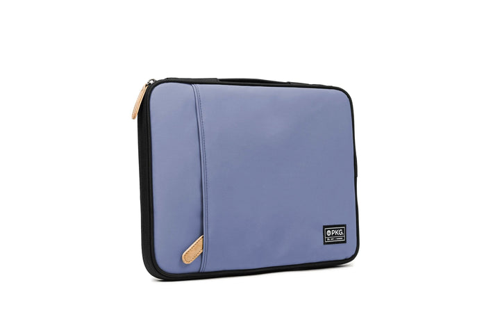 Pochette pour ordinateur portable PKG Stuff en polyester bleu, adaptée aux ordinateurs de 13" à 16".