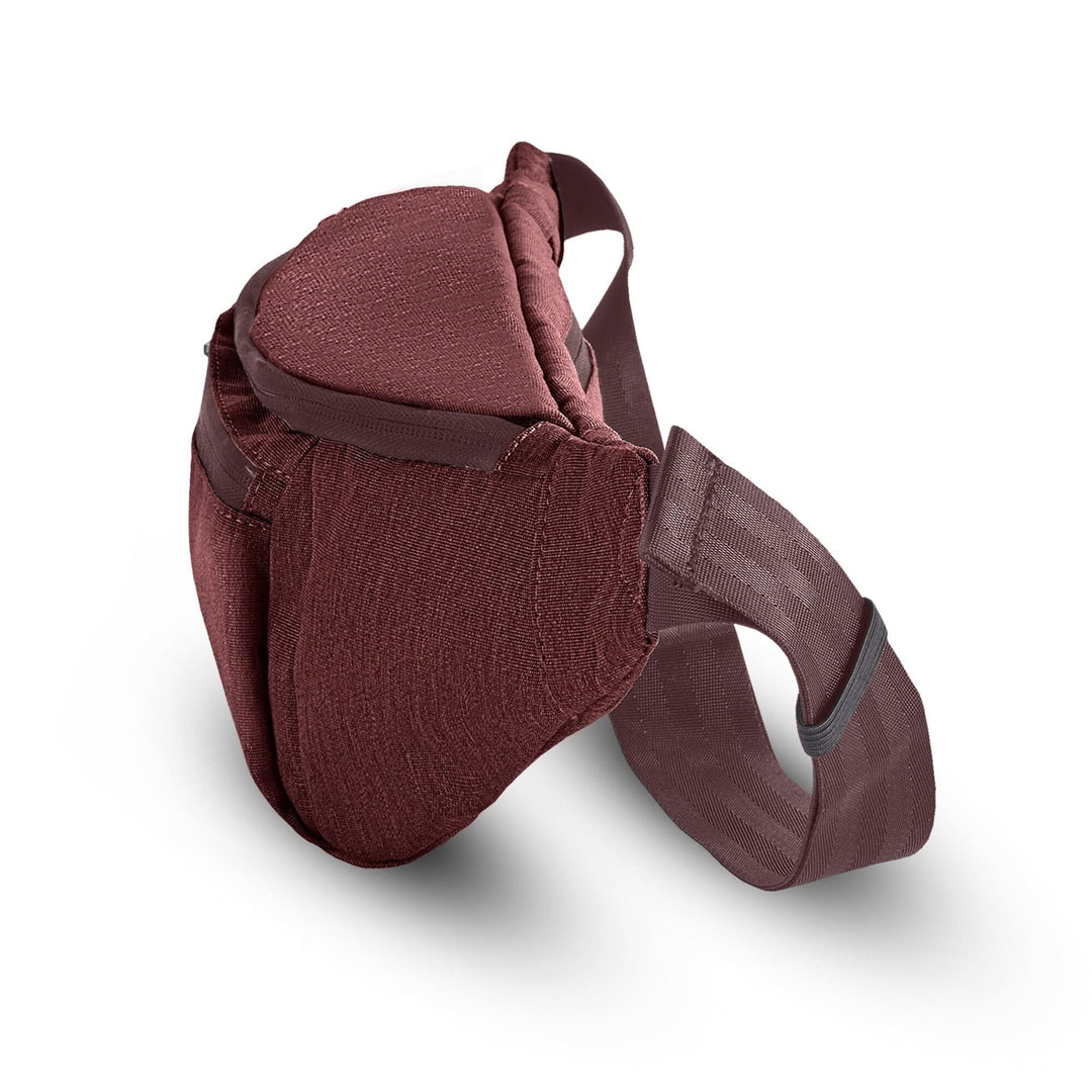 Sac à bandoulière recyclé PKG Bremner en tissu résistant, idéal pour excursions et shopping.