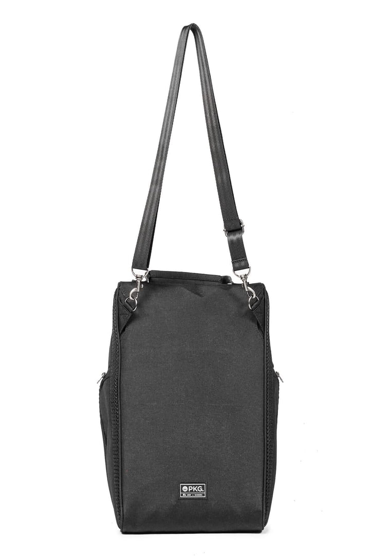 Sac à chaussures PKG Angus en polyester 600D noir, idéal pour ranger et transporter vos chaussures.