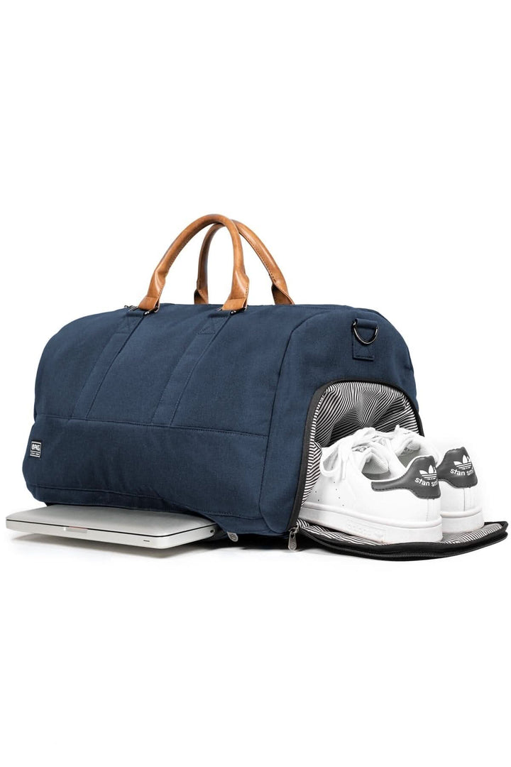 Sac de sport recyclé 42L avec compartiment à chaussures, en polyester résistant à l&